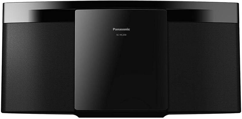 Panasonic SC-HC200EB-K Compact Micro Hi-Fi with CD and Bluetooth, Black