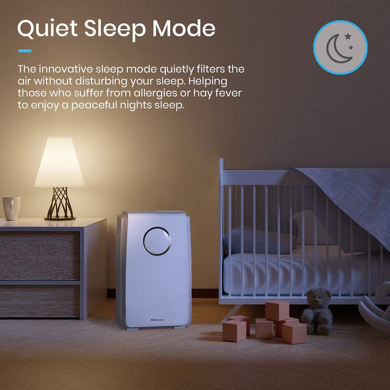 The quiet operation makes it perfect for use in bedrooms, living rooms and offices and includes a built-in auto-on and auto-off timers.