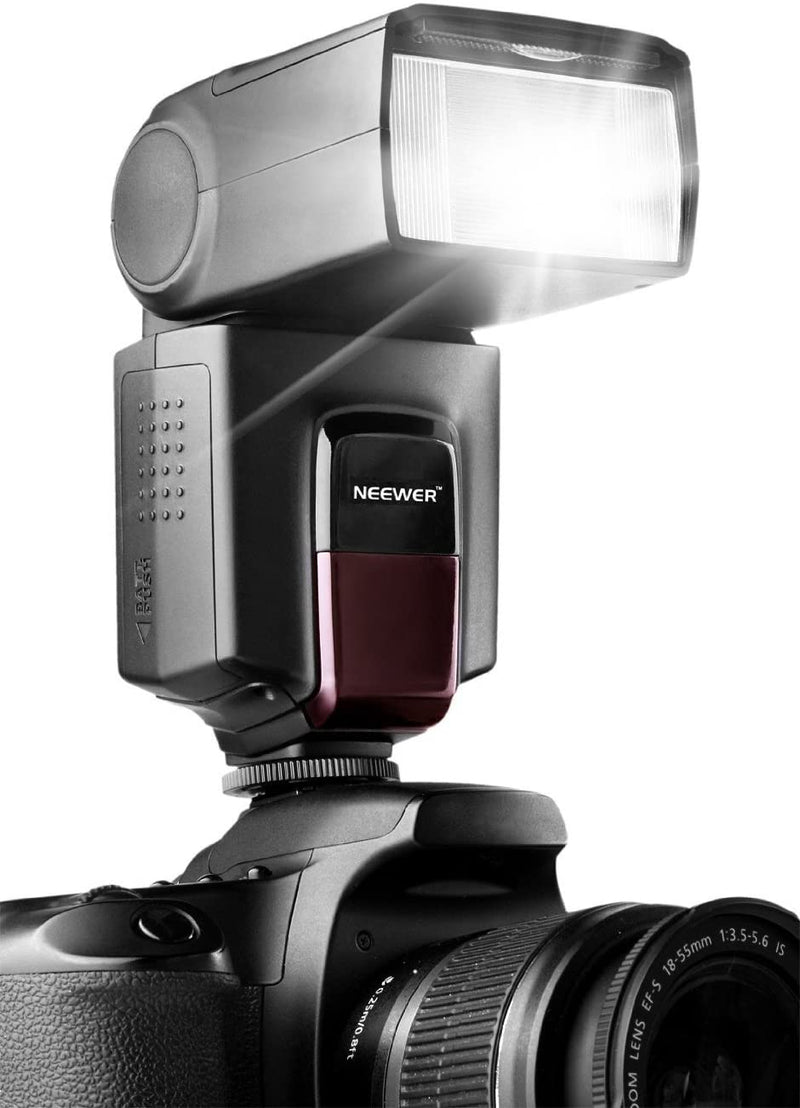 Neewer TT560 Flash Speedlite for Canon Nikon Sony Panasonic Olympus Fujifilm Pentax Sigma Minolta Leica and Other SLR Cameras