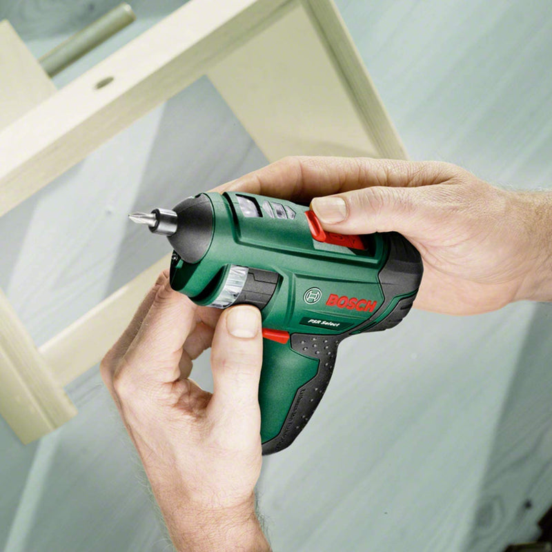 Bosch Home and Garden Cordless Screwdriver PSR Select (with Integrated 3.6 V Lithium-Ion Battery, in carrying case)