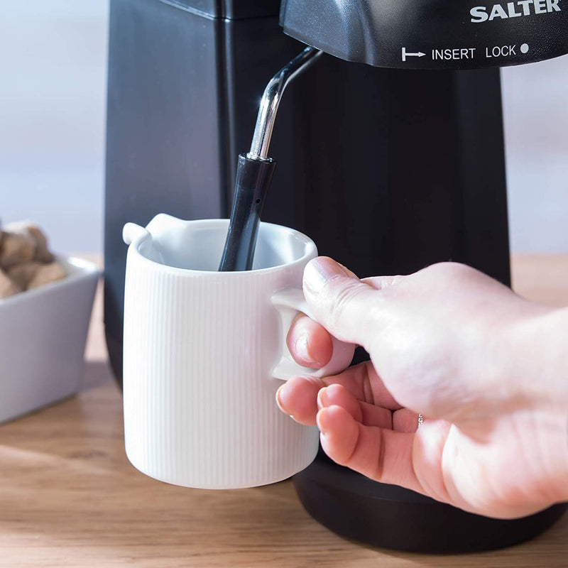 Including a frothing function so you can create a variety of your favourite coffees, from Cappuccinos to Lattes