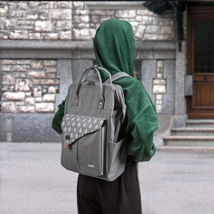 Lekesky Laptop Rucksack Bag 15.6 Inch Computer Backpack School Bag for Travel Business College Women Men