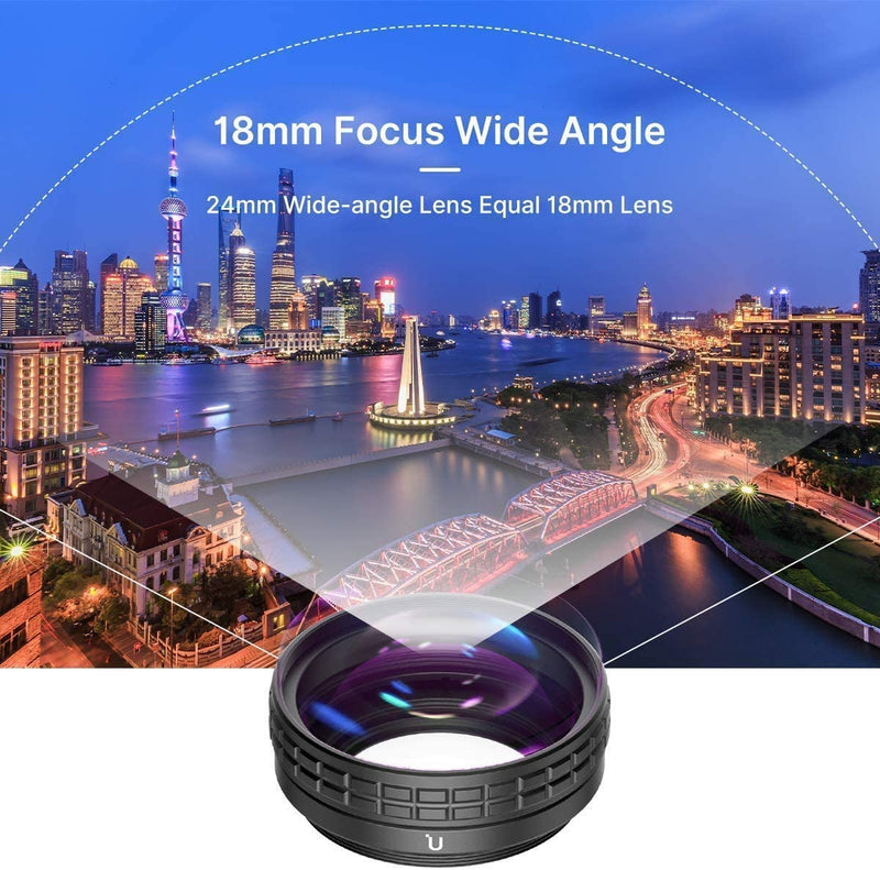 ULANZI Select ZV 1 Wide Angle Lens/Macro Additional Lens 52mm Diameter Compatible with Sony ZV-1 Camera, 2 in 1 Extra Lens Attachment WL-1