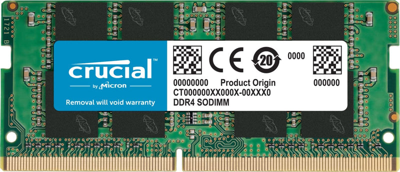 Crucial RAM CT8G4SFRA32A 8GB DDR4 3200MHz CL22 (or 2933MHz or 2666MHz) Laptop Memory