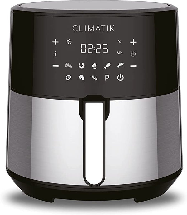 Climatik XXL Digital Air fryer Oven, 8.0 L  Extra Large | Rapid Air Circulation x8 Cooking Presets | Healthy Low Fat Cooking | Temperature Control