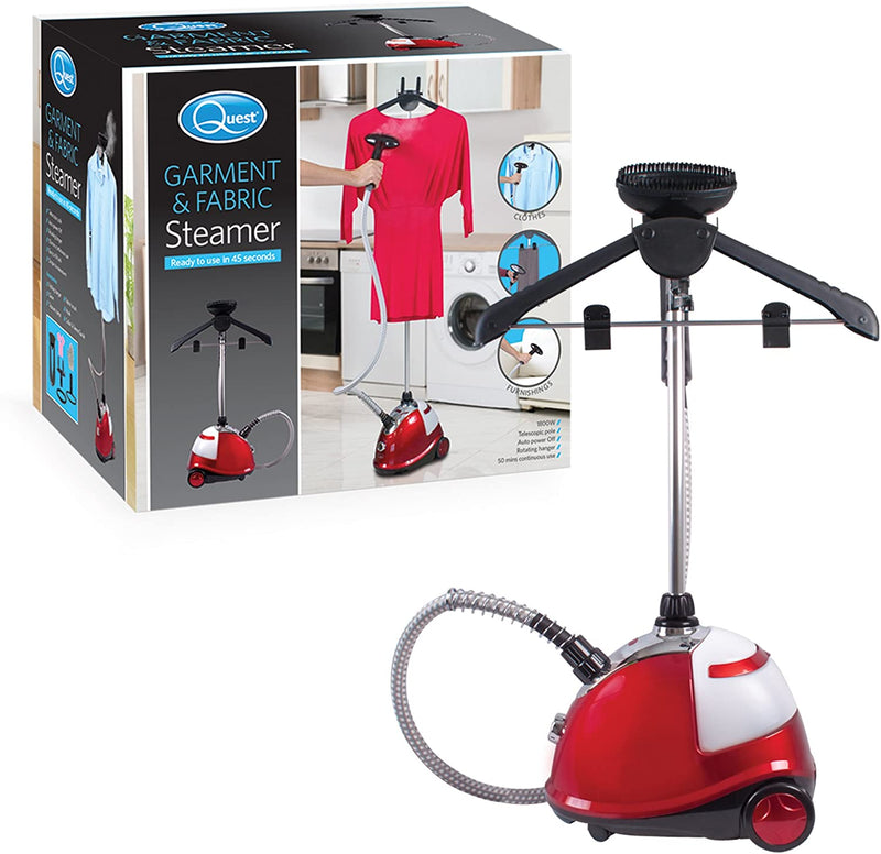 Quickly remove creases from your garments with this easy to use steamer, saving you money