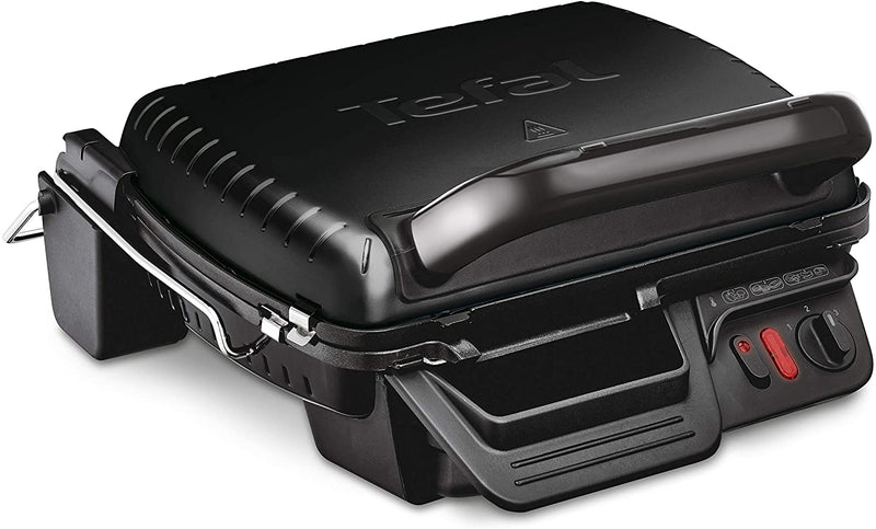Tefal Ultracompact 3-in-1 GC308840 Versatile, Health Grill, Black, 2000 W, 4-6 Portions