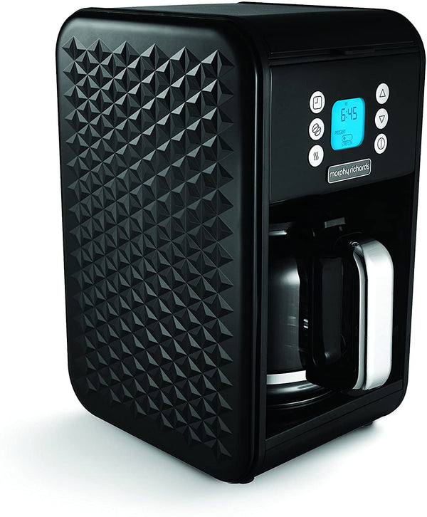 Programmable timer that allows you to wake up to a fresh coffee
