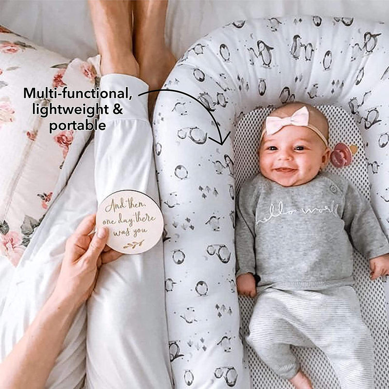 Nuby Baby Sleep Pod | Newborn Sleep Nest | 0-6 Months