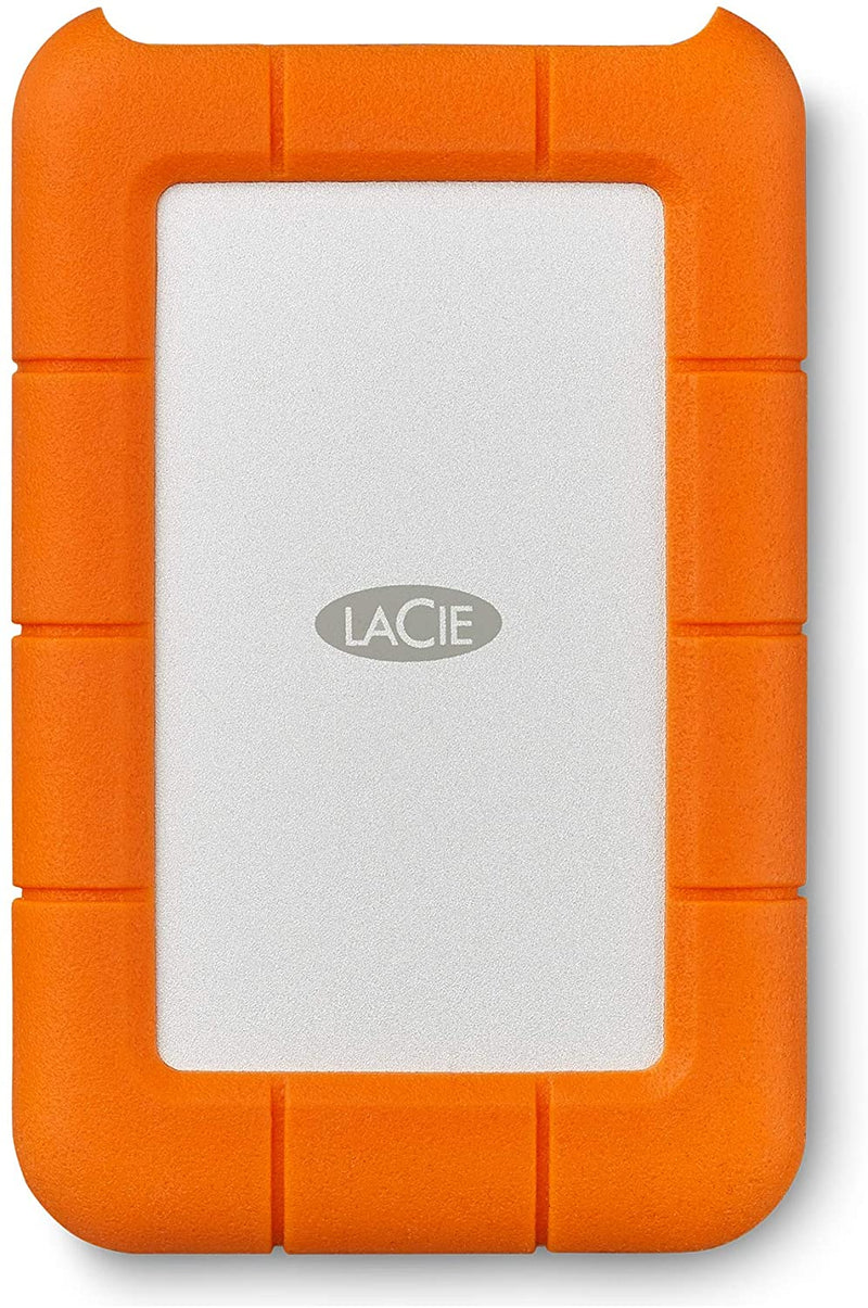 LaCie Rugged Mini, 2TB, 2.5", Portable External Hard Drive (LAC9000298)