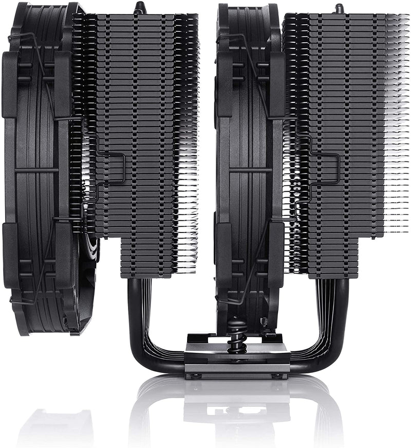 Dual-fan design with renowned, award-winning NF-A15 140mm fans with Low-Noise Adaptors