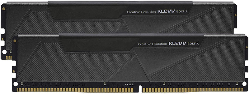 KLEVV BOLT X 16GB kit (8GB x2) 3600 MHz Gaming Memory DDR4-RAM XMP 2.0 Non-RGB High Performance Overclocking