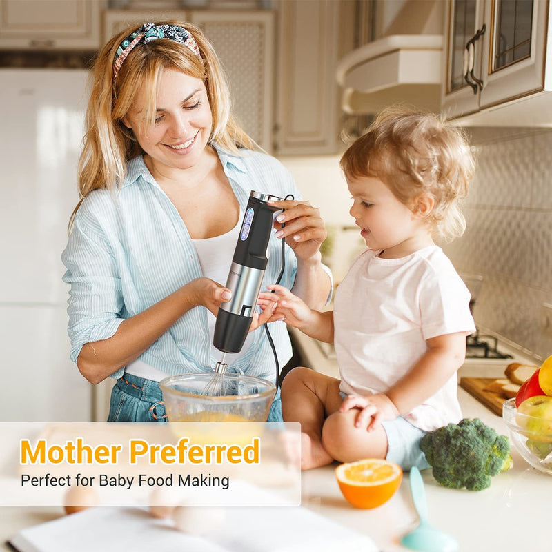 It is BPA-free and safe to make baby food.