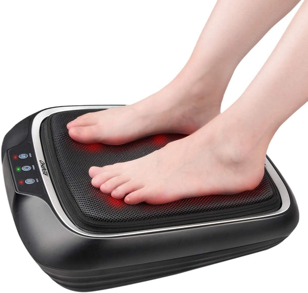 RENPHO Foot Massager with Heat, Electric Shiatsu Feet Massager Machine, Deep-Kneading Foot Massage with Removable Cover for Feet Therapy