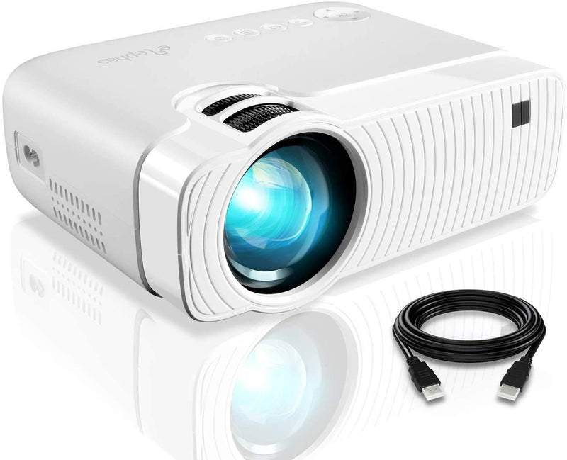 ELE PHAS Mini projector has 2x the brighter of 4inch projector.